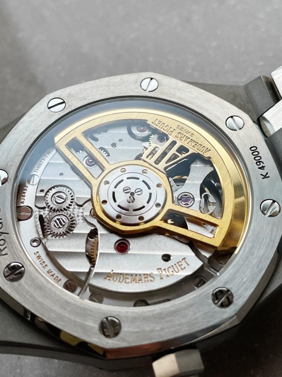 Royal Oak 41mm 15500 SS ZF 1:1 Best Edition White Textured Dial on SS Bracelet A4302 V2 - Image 11