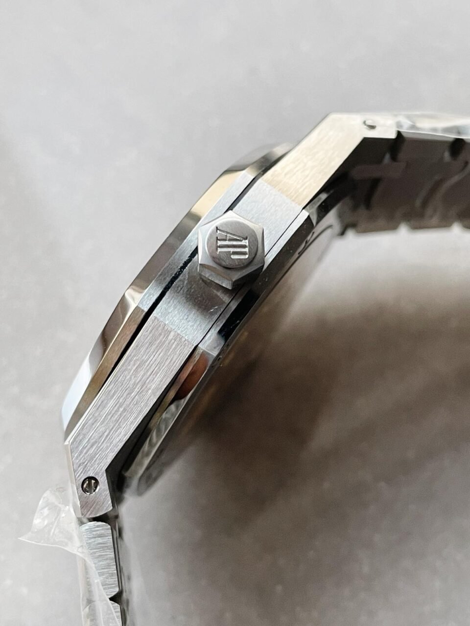 Royal Oak 41mm 15500 SS ZF 1:1 Best Edition White Textured Dial on SS Bracelet A4302 V2 - Image 9