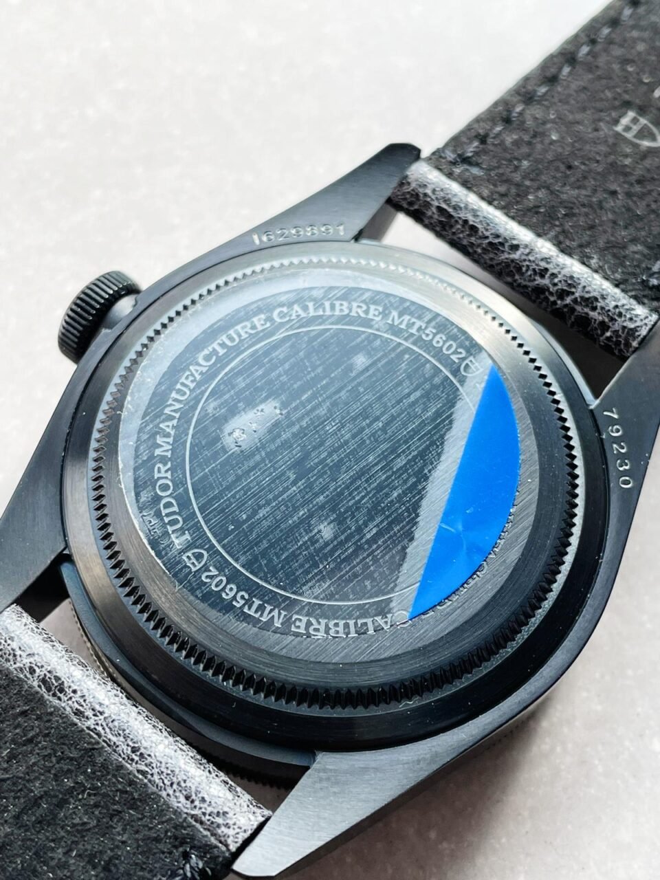 HERITAGE 2016 BLACK BAY SHIELD DLC ZF 1:1 BEST EDITION BLACK BEZEL ON ASSO. LEATHER STRAP A2824 - Image 11