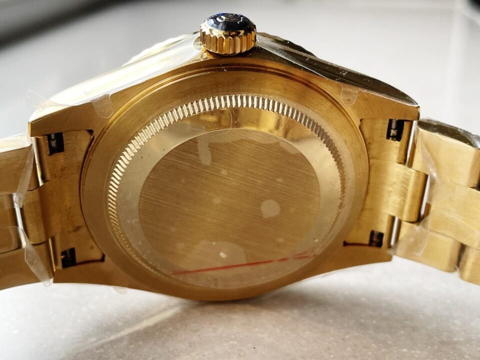 Sky-Dweller 326934 SS Noob 1:1 Best Edition White Dial on Gold SS Bracelet A23J - Image 9