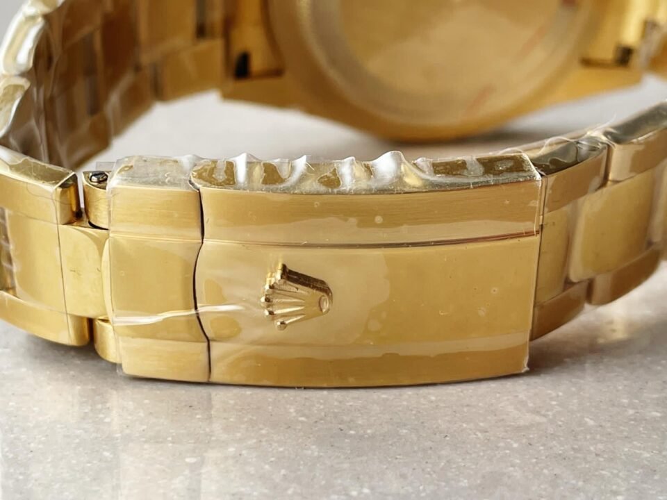 Sky-Dweller 326934 SS Noob 1:1 Best Edition Gold Dial on Gold plated SS Bracelet A23J  £330.00 - Image 8