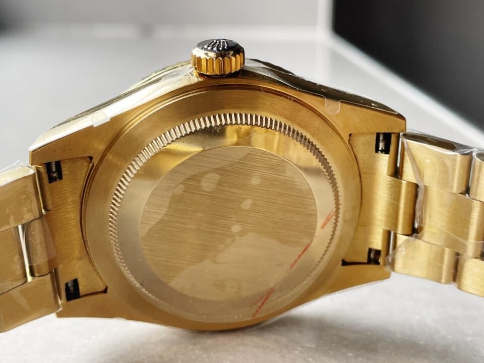 Sky-Dweller 326934 SS Noob 1:1 Best Edition Gold Dial on Gold plated SS Bracelet A23J  £330.00 - Image 7