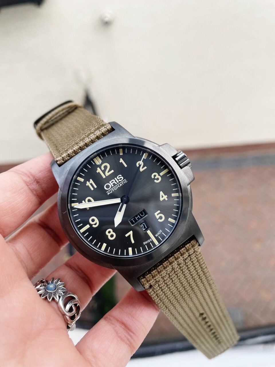 BC3 Advanced Day-Date 42mm Steel Grey PVD 735 7641 4263 Auto (2021) oris