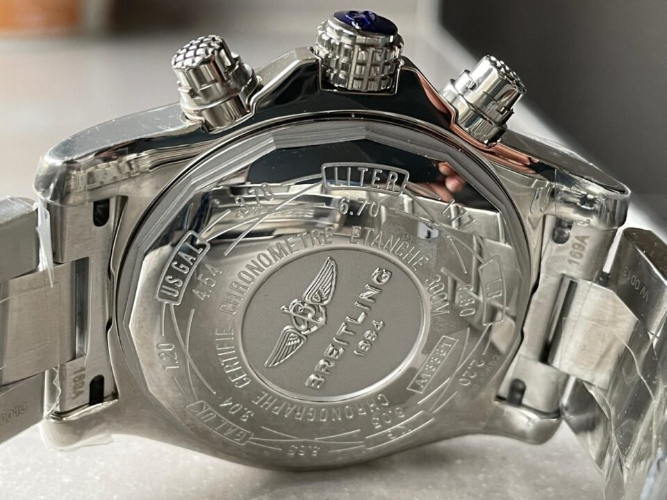 Avenger II Chronograph 43mm SS GF 1:1 Best Edition Gray/White Dial on SS Bracelet A7750 - Image 7