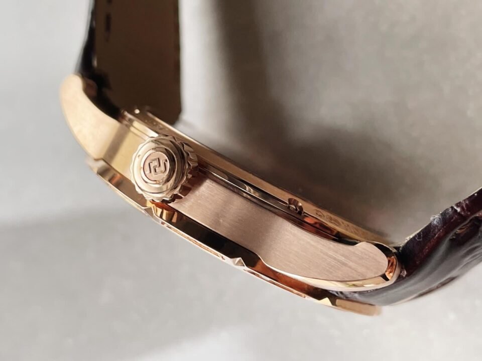 EXCALIBUR RDDBEX0393 RG CRYSTALS BEZEL BBR BEST EDITION SKELETON DIAL ON BROWN LEATHER STRAP A2136 TOURBILLON V2 - Image 10