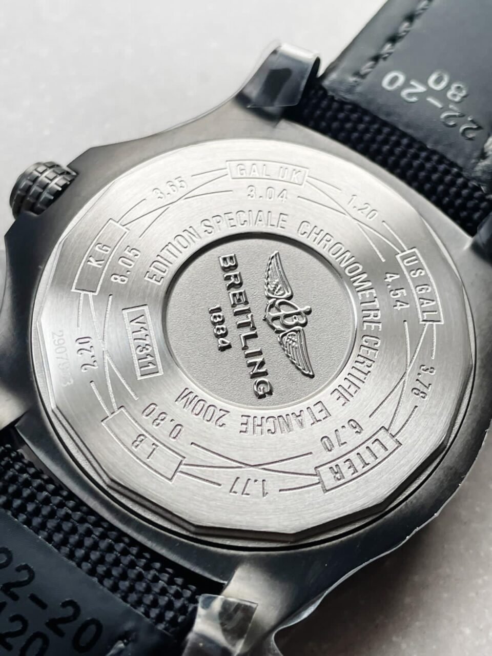 AVENGER BLACKBIRD 44MM DLC GF 1:1 BEST EDITION TITANIUM CASE BLACK DIAL ON BLACK RUBBER STRAP A2824 V4 - Image 11