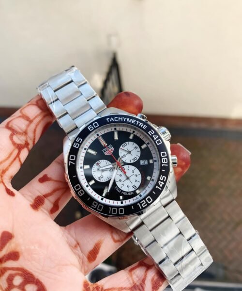 TAG HEUER FORMULA 1 SERIES BLACK AND WHITE DIAL