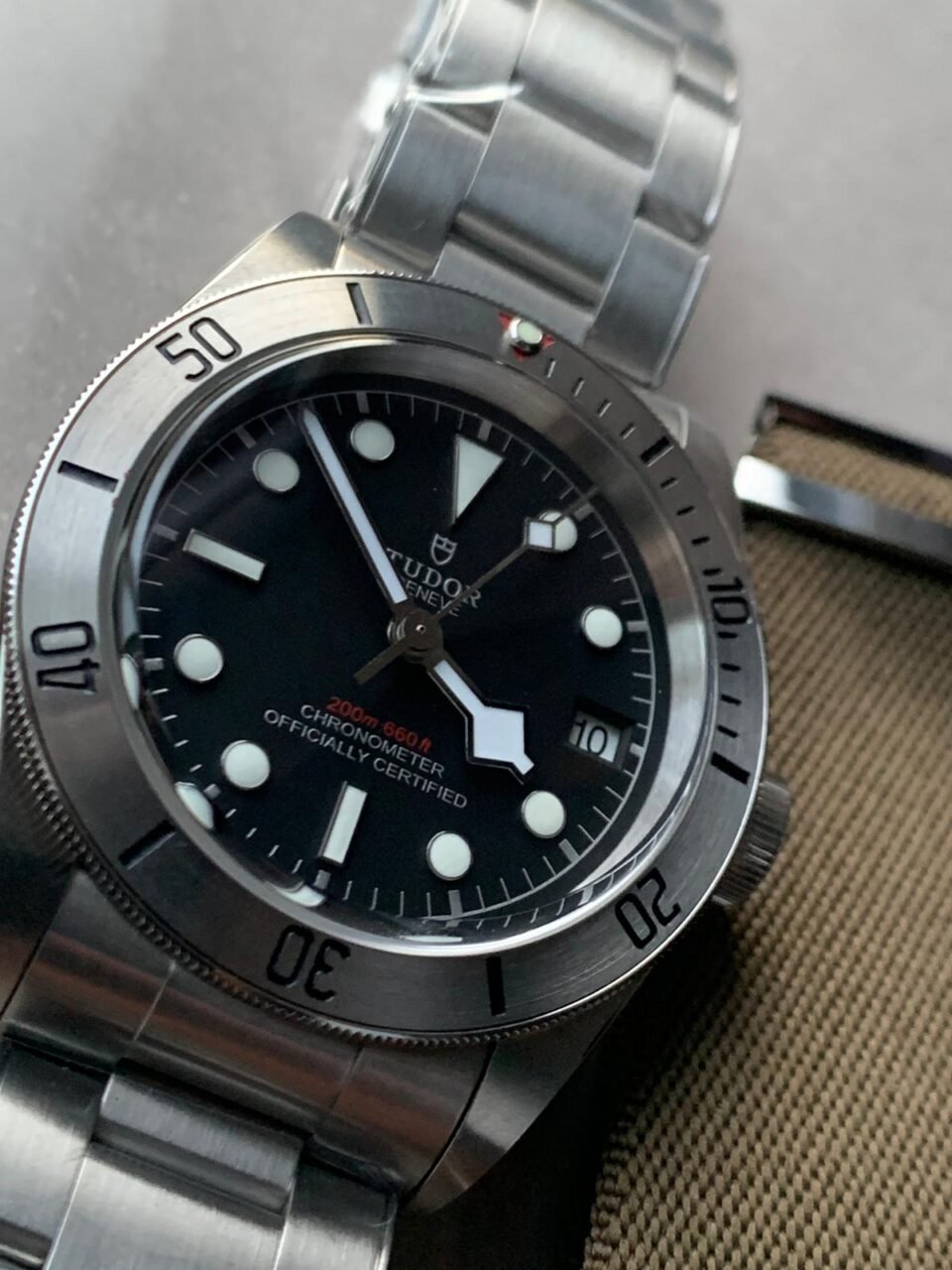 Heritage Black Bay Steel 2017 ZF 1:1 Best Edition on SS Bracelet A2824 - Image 5