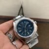 Colt Automatic 44mm SS GF 1:1 Best Edition BLUE Textured Dial on SS Bracelet A2824