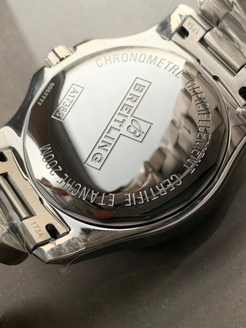 Colt Automatic 44mm SS GF 1:1 Best Edition BLUE Textured Dial on SS Bracelet A2824 - Image 7