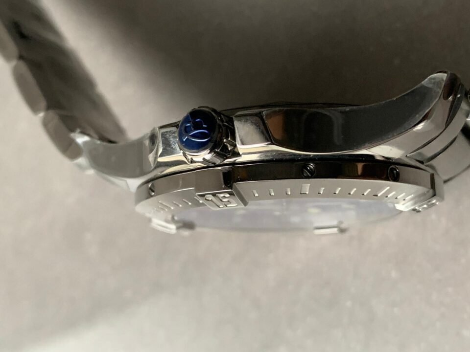 Colt Automatic 44mm SS GF 1:1 Best Edition BLUE Textured Dial on SS Bracelet A2824 - Image 6