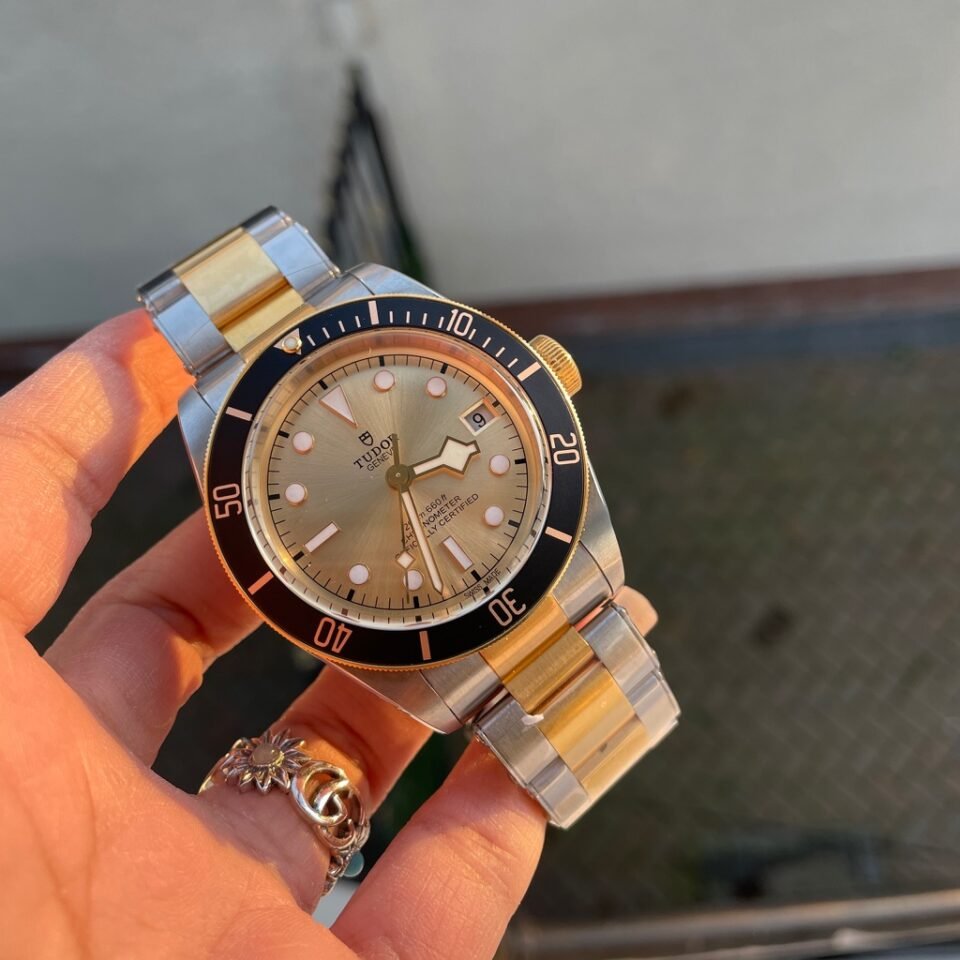 Heritage Black Bay S&G 2018 ZF 1:1 Best Edition YG Dial on SS/YG Bracelet A2824 - Image 2