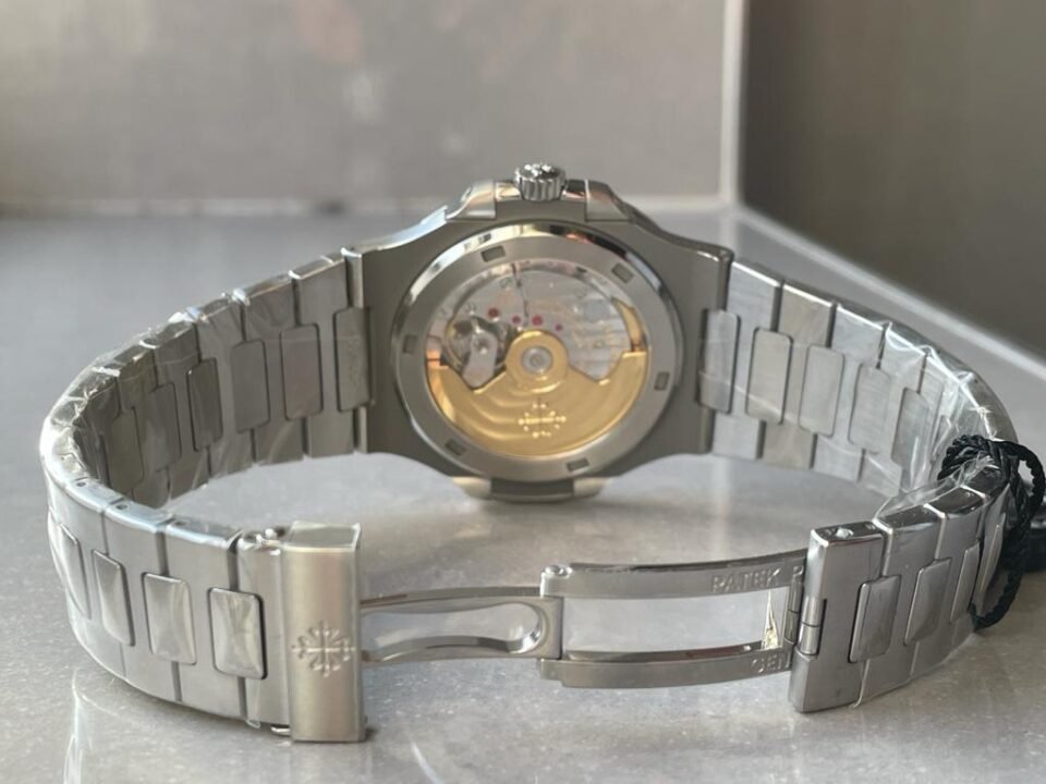 Nautilus 5711 PPF 1:1 Best Edition Gray Textured Dial on SS Bracelet 324CS - Image 8