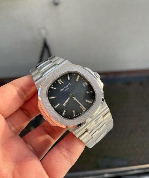 Nautilus 5711 PPF 1:1 Best Edition Gray Textured Dial on SS Bracelet 324CS