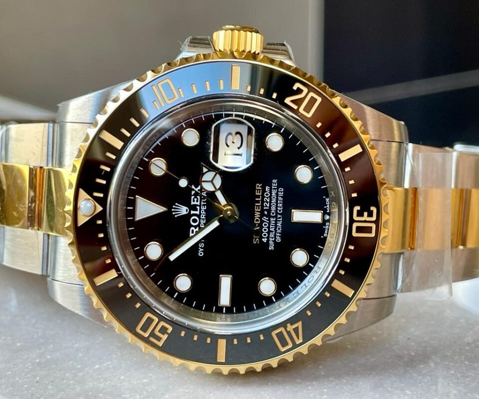 Sea-Dweller 43mm 126603 YG/SS Black Dial on YG/SS Bracelet VSF VS3235 - Image 3