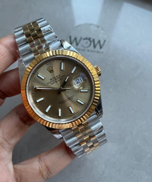 VSF Datejust 41mm 126333 904L YG/SS Fluted Bezel Gold Dial on YG/SS Jubilee Bracelet VS3235