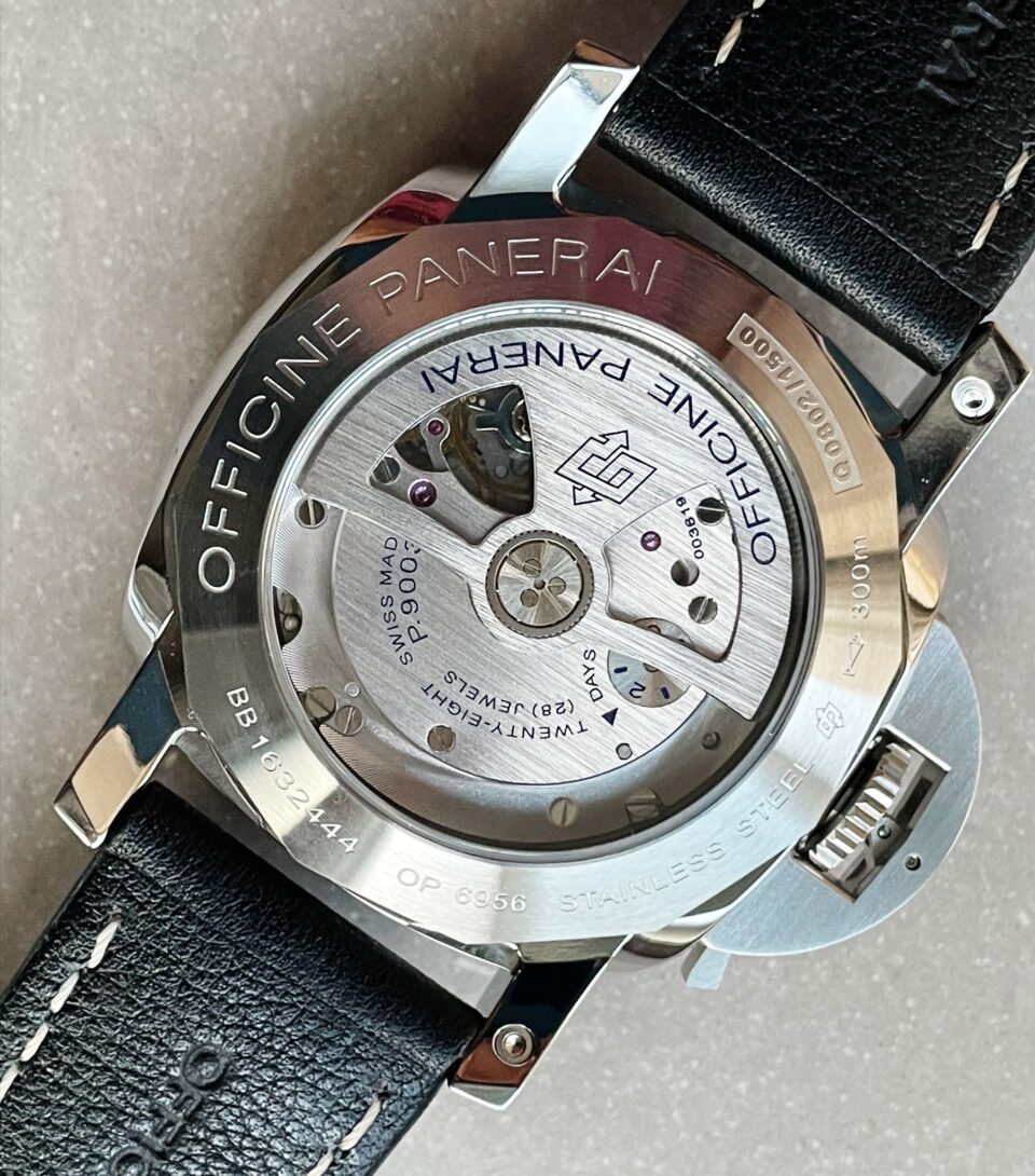 PANERAI PAM531 Q VSF 1:1 BEST EDITION ON BLACK LEATHER STRAP P.9003 SUPER CLONE MOVEMENT V2 - Image 13