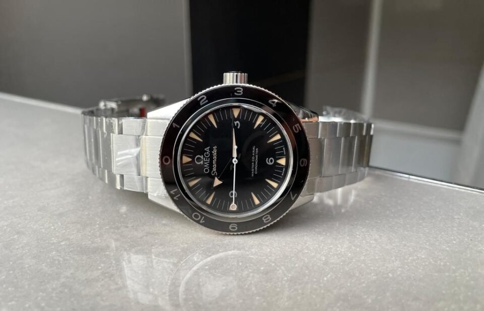 Seamaster 300 "Spectre" Limited Edition VSF 1:1 Best Edition on SS Bracelet A8400 Super Clone V2 - Image 4