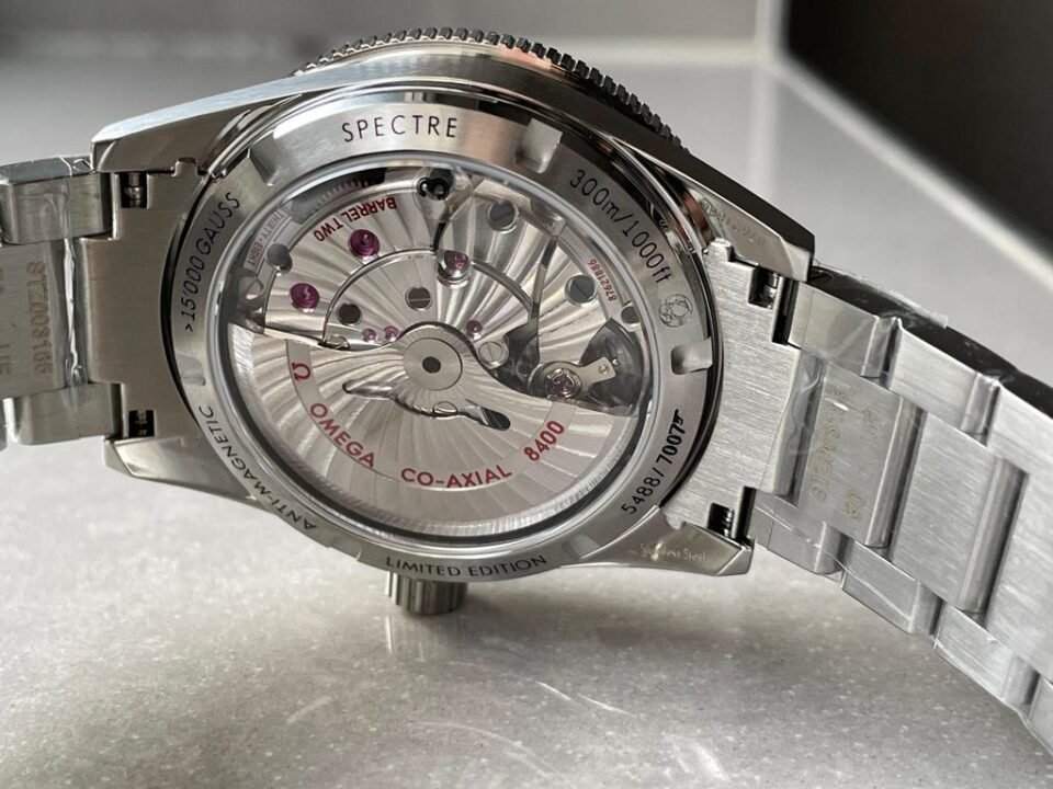 Seamaster 300 "Spectre" Limited Edition VSF 1:1 Best Edition on SS Bracelet A8400 Super Clone V2 - Image 9