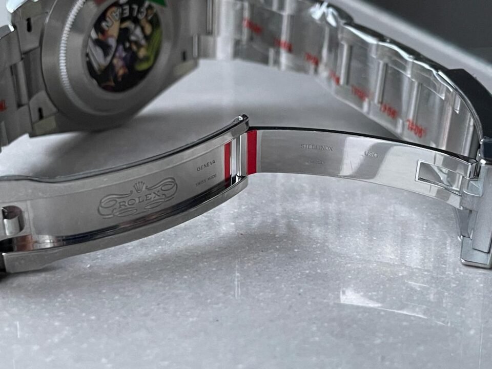Oyster Perpetual 41mm 124300 celebration 904L SS Bubbles Dial on SS Oyster Bracelet Clean VR3230 - Image 12