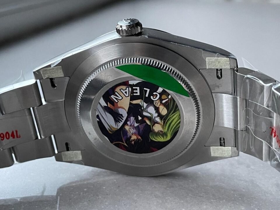Oyster Perpetual 41mm 124300 celebration 904L SS Bubbles Dial on SS Oyster Bracelet Clean VR3230 - Image 9