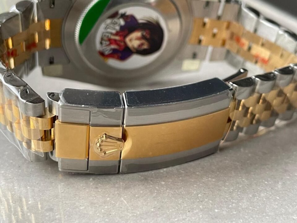 Clean GMT-Master II 126713 ZOMBIE 904L YG/SS Black Dial Dots on YG/SS Jubilee Bracelet DD3285 CHS - Image 14