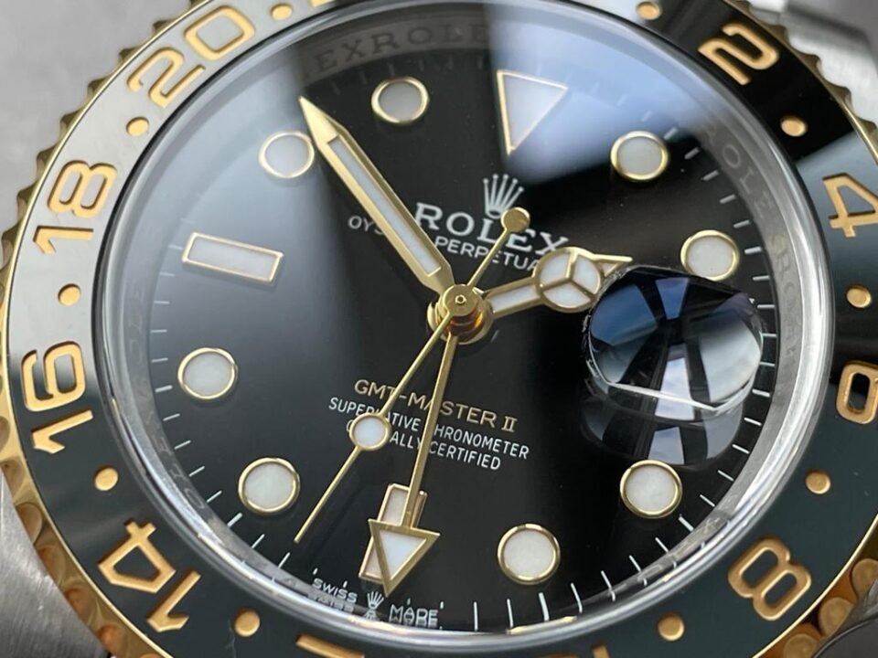 Clean GMT-Master II 126713 ZOMBIE 904L YG/SS Black Dial Dots on YG/SS Jubilee Bracelet DD3285 CHS - Image 7