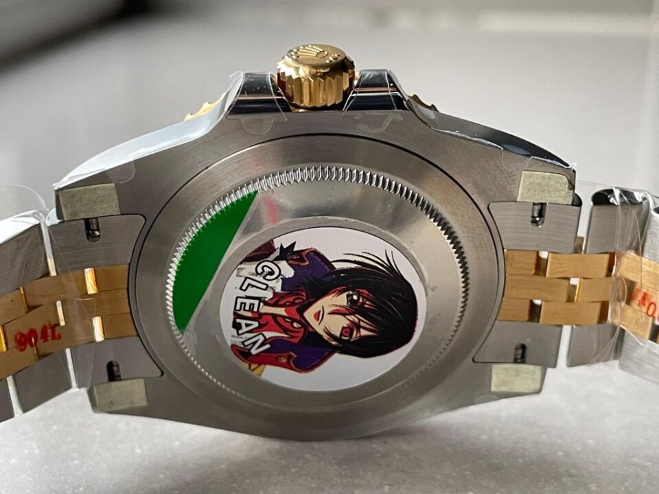 Clean GMT-Master II 126713 ZOMBIE 904L YG/SS Black Dial Dots on YG/SS Jubilee Bracelet DD3285 CHS - Image 10