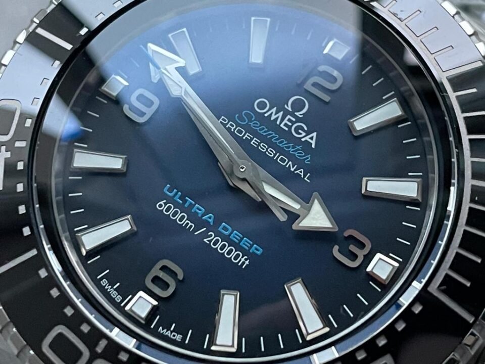 Seamaster 6000M Ultra Deep SS VSF 1:1 Best Edition Deep Blue Dial on SS Bracelet A8912 - Image 6