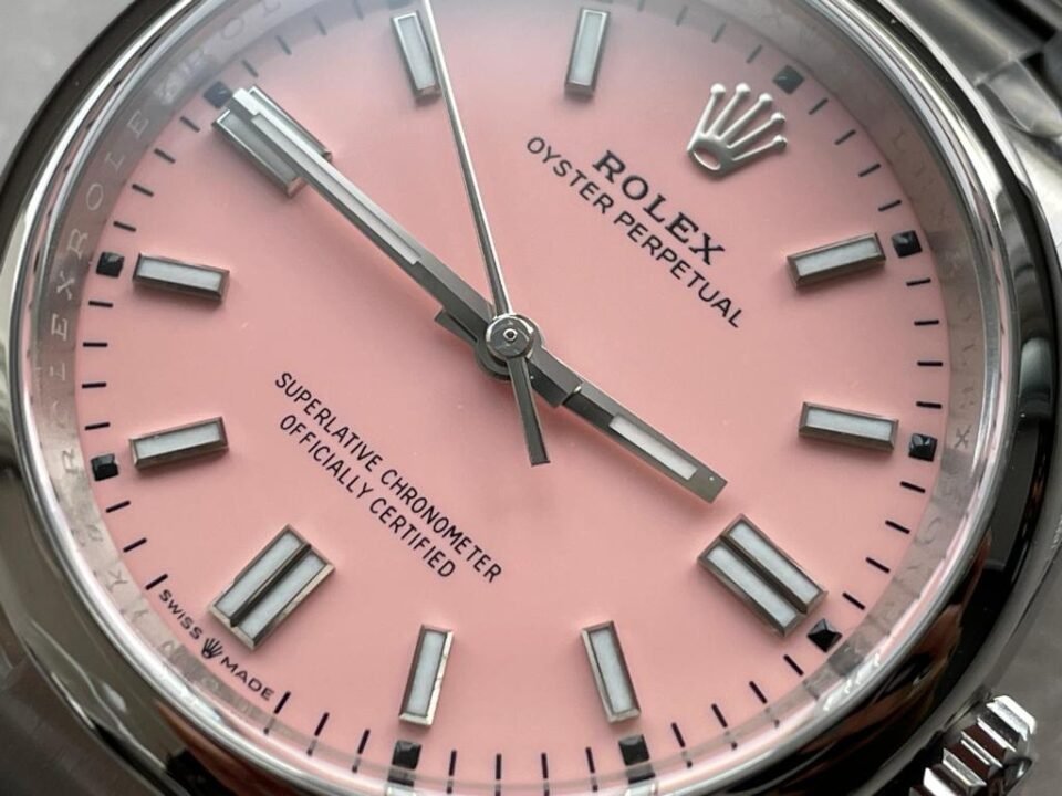 Oyster Perpetual 126000 36mm Clean 1:1 Best Edition 904L Steel Pink Dial VR3230 - Image 6