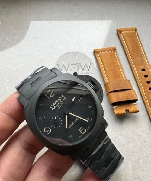 PAM438 O Real Ceramic VSF 1:1 Best Edition on Ceramic Bracelet P9001/B V2
