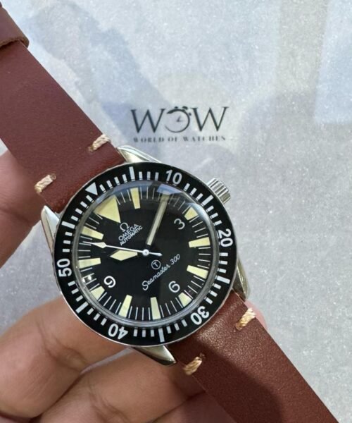Omega Vintage Seamaster 300 Military Date Automatic Mens Watch