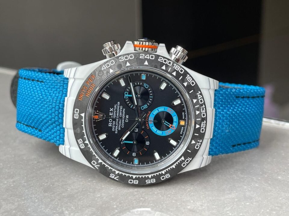DIW Factory Daytona diw factory NTPT Carbon fibre Blue Strap - Image 8