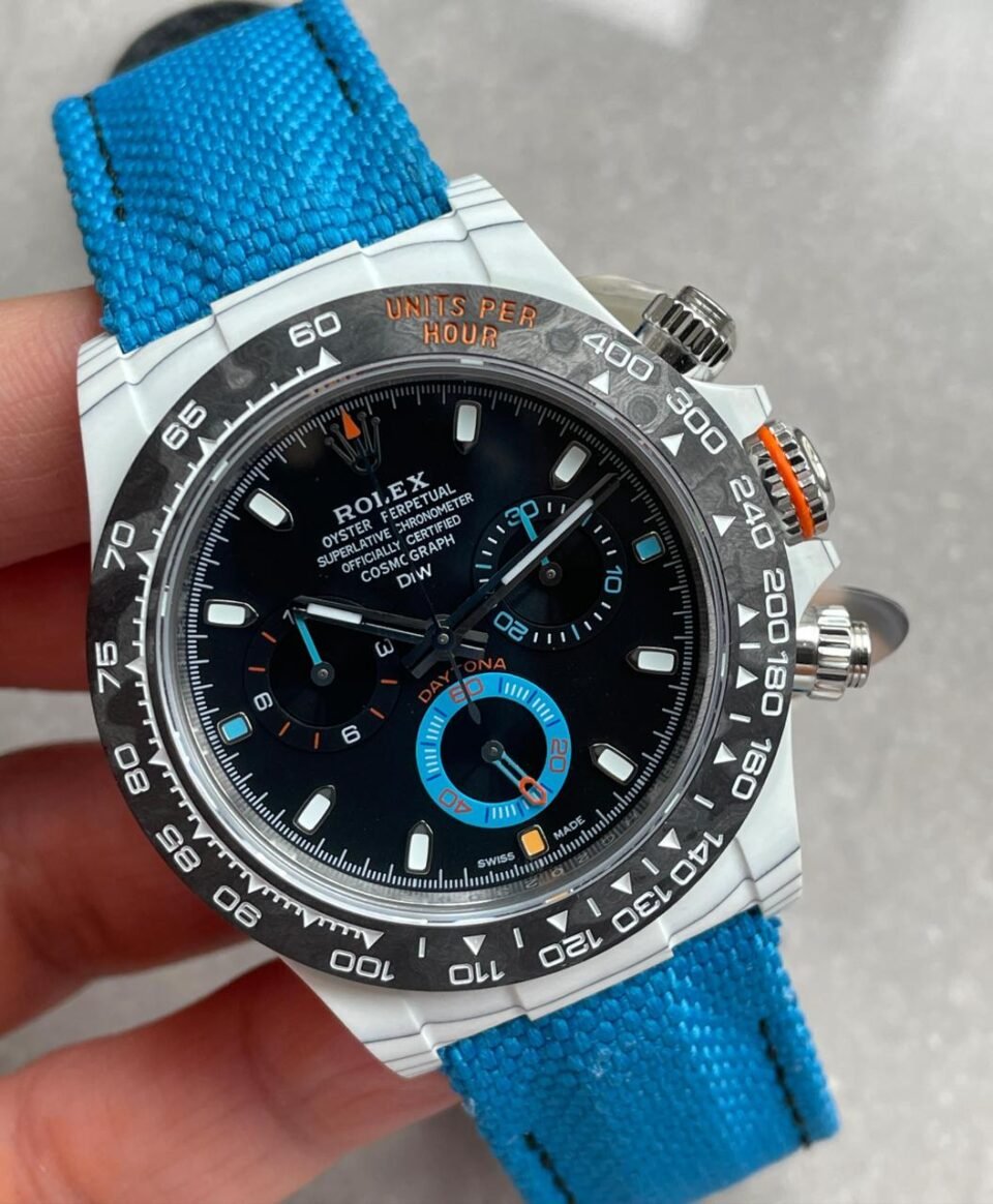 DIW Factory Daytona diw factory NTPT Carbon fibre Blue Strap - Image 7