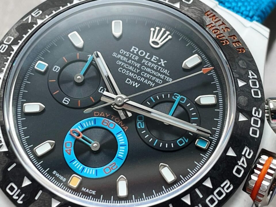 DIW Factory Daytona diw factory NTPT Carbon fibre Blue Strap - Image 5