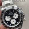 QF Daytona 126509 QF 1:1 Best Edition Black Dial on SS Braclet SH4131 V5