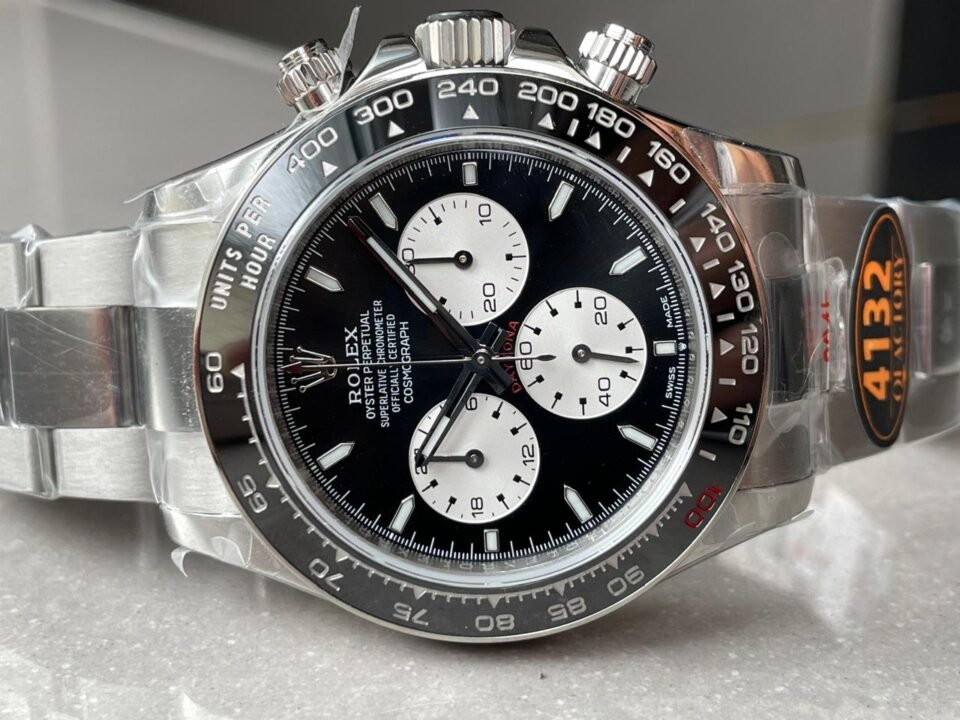 QF Daytona 126509 QF 1:1 Best Edition Black Dial on SS Braclet SH4131 V5 - Image 5