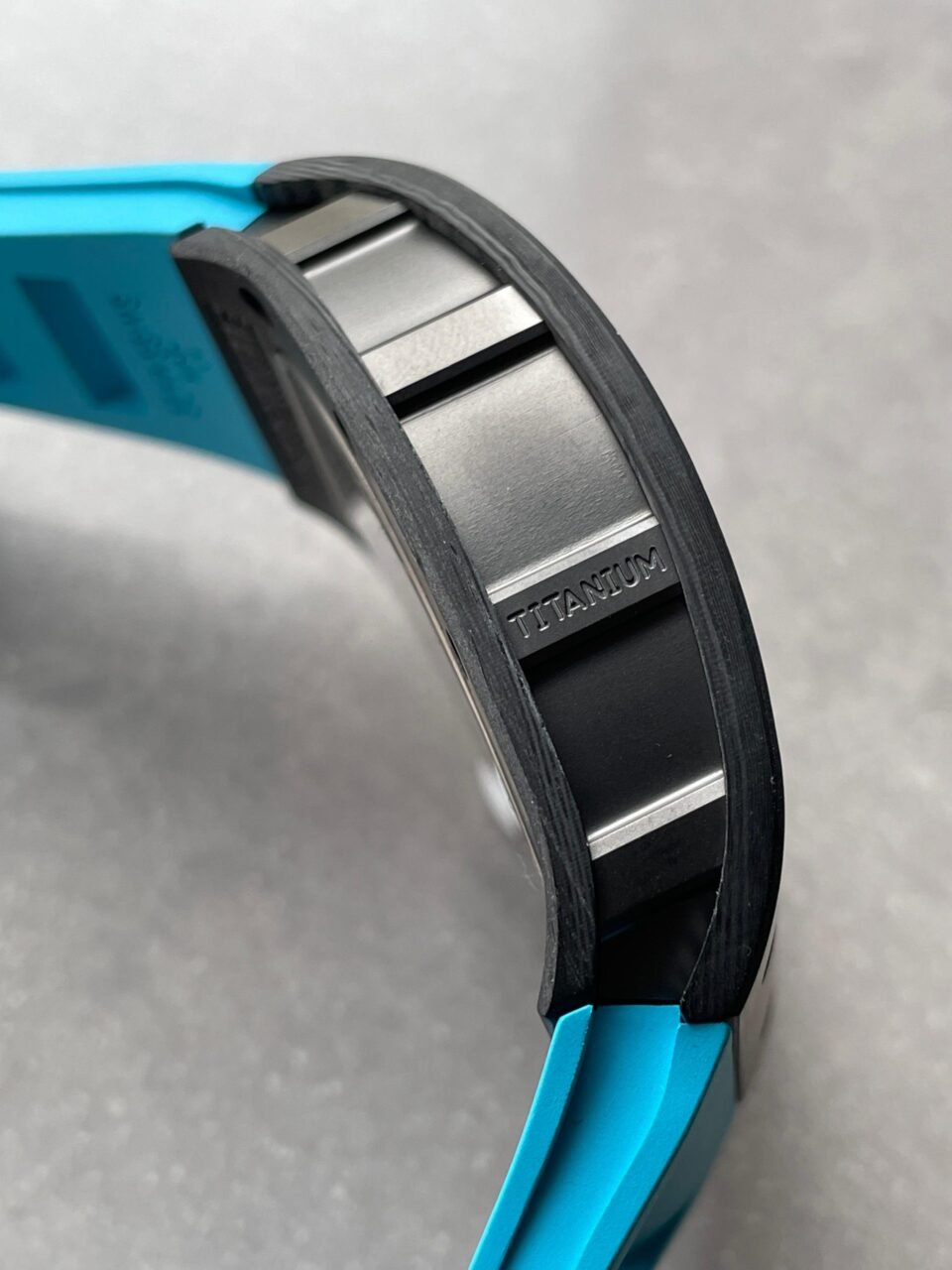 RM055 NTPT ZF 1:1 Best Edition Blue Bezel Blue Crown on Rubber Strap RMUL2 - Image 11