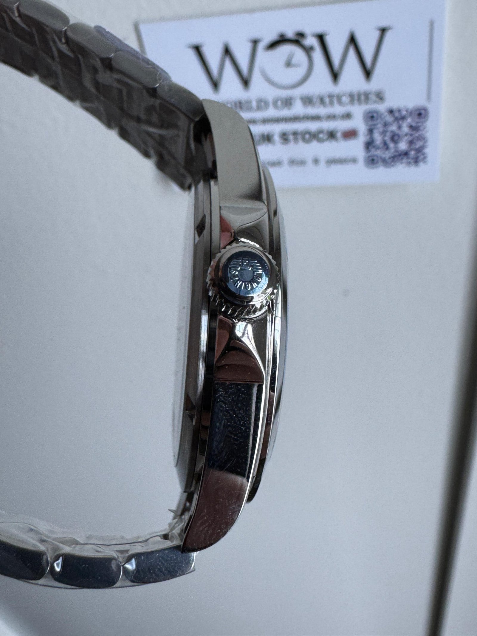 L Conquest 2023 L3.830.4.02.6 OGF blue dial SS bezel SS strap Automatic Sw200 - Image 7