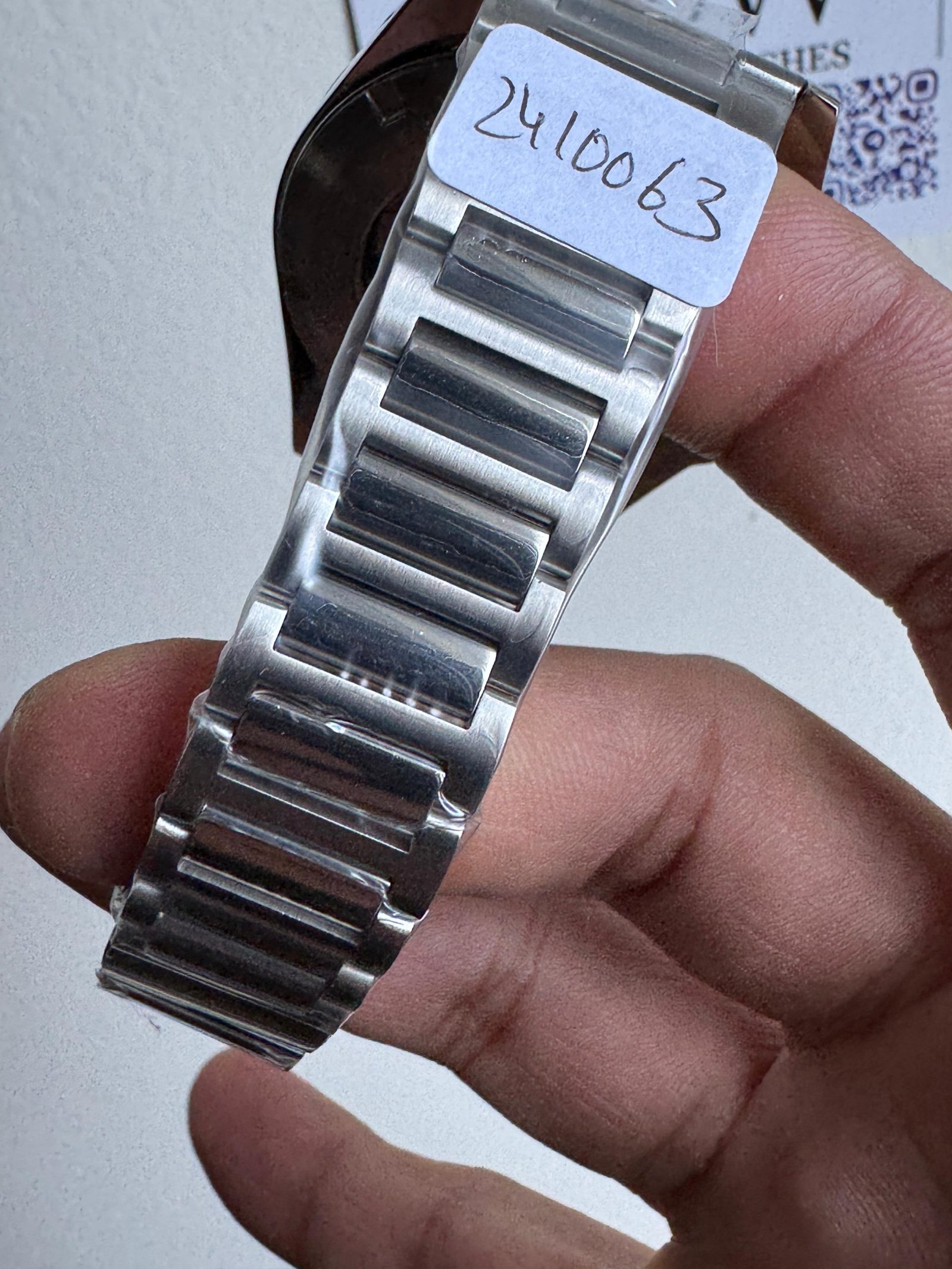 L Conquest 2023 L3.830.4.02.6 OGF blue dial SS bezel SS strap Automatic Sw200 - Image 4