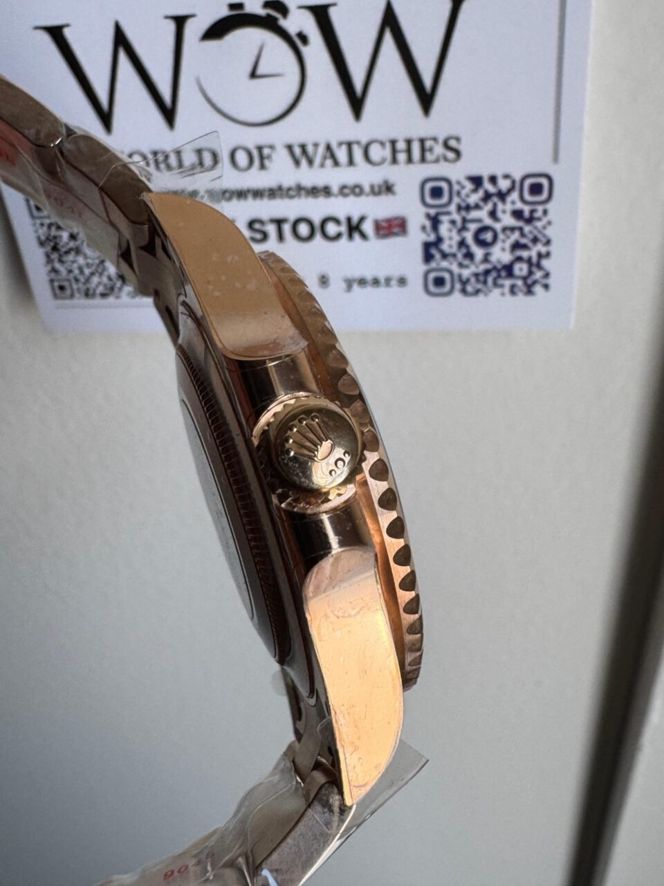 GMT-Master II 126711 CHNR Black/Brown Ceramic Everrose Clean Factory Best Edition on SS/RG Bracelet DD3285 CHS - Image 3