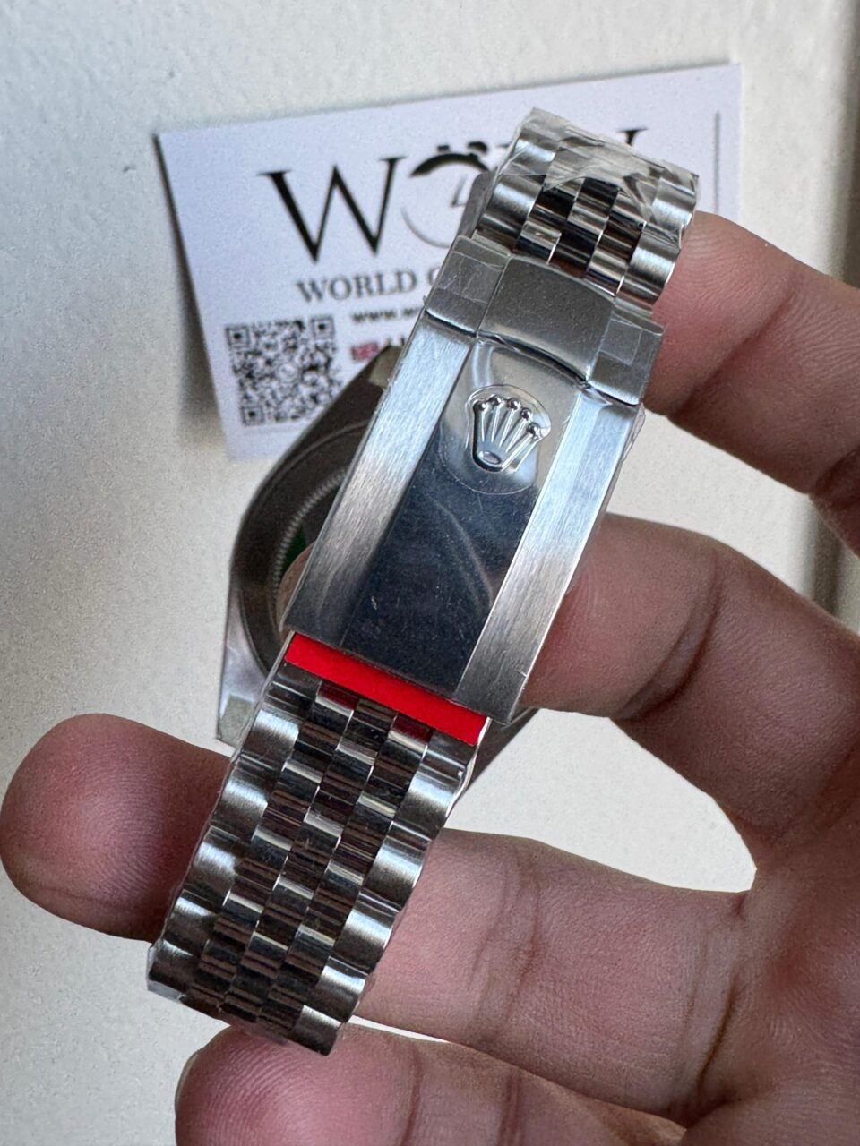 Clean Datejust 41 904L SS Fluted Bezel White Dial on SS Jubilee Bracelet Clean VR3235 - Image 9