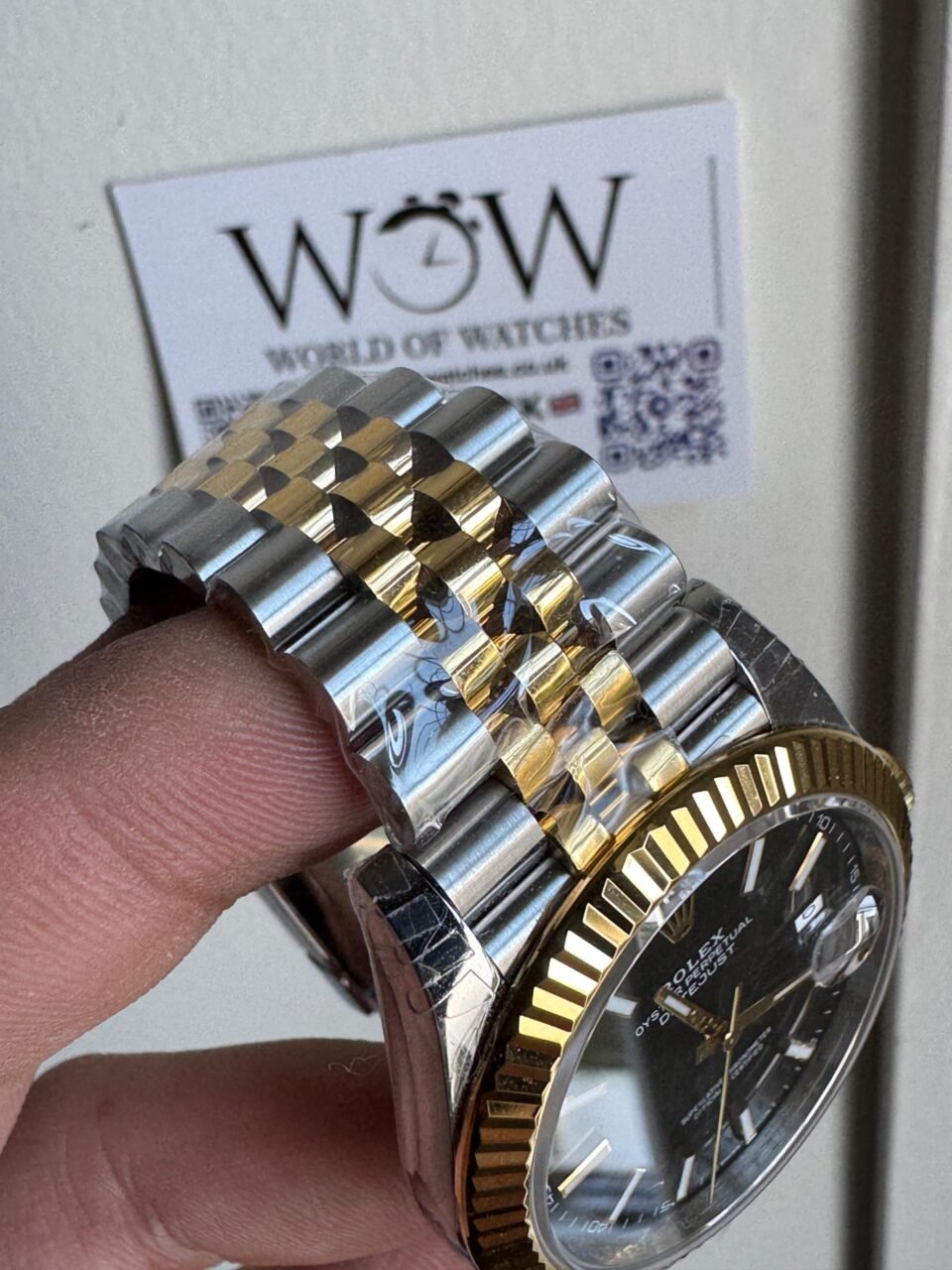 Datejust 41 904L YG/SS Black Dial Sticks on bimetal YG/SS Jubilee Bracelet VSF VS3235 - Image 3