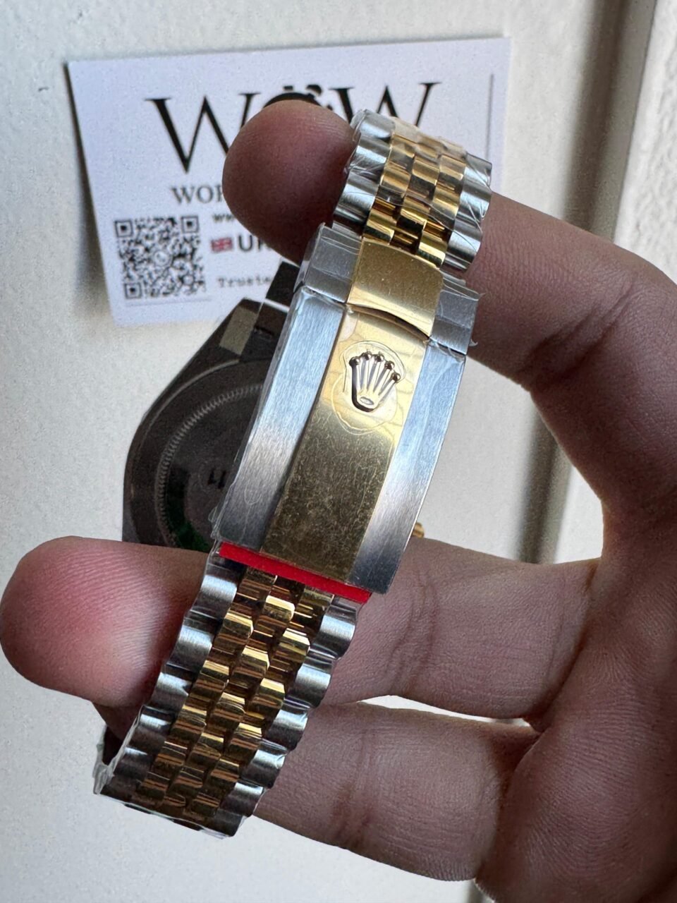 Datejust 41 904L YG/SS Black Dial Sticks on bimetal YG/SS Jubilee Bracelet VSF VS3235 - Image 8