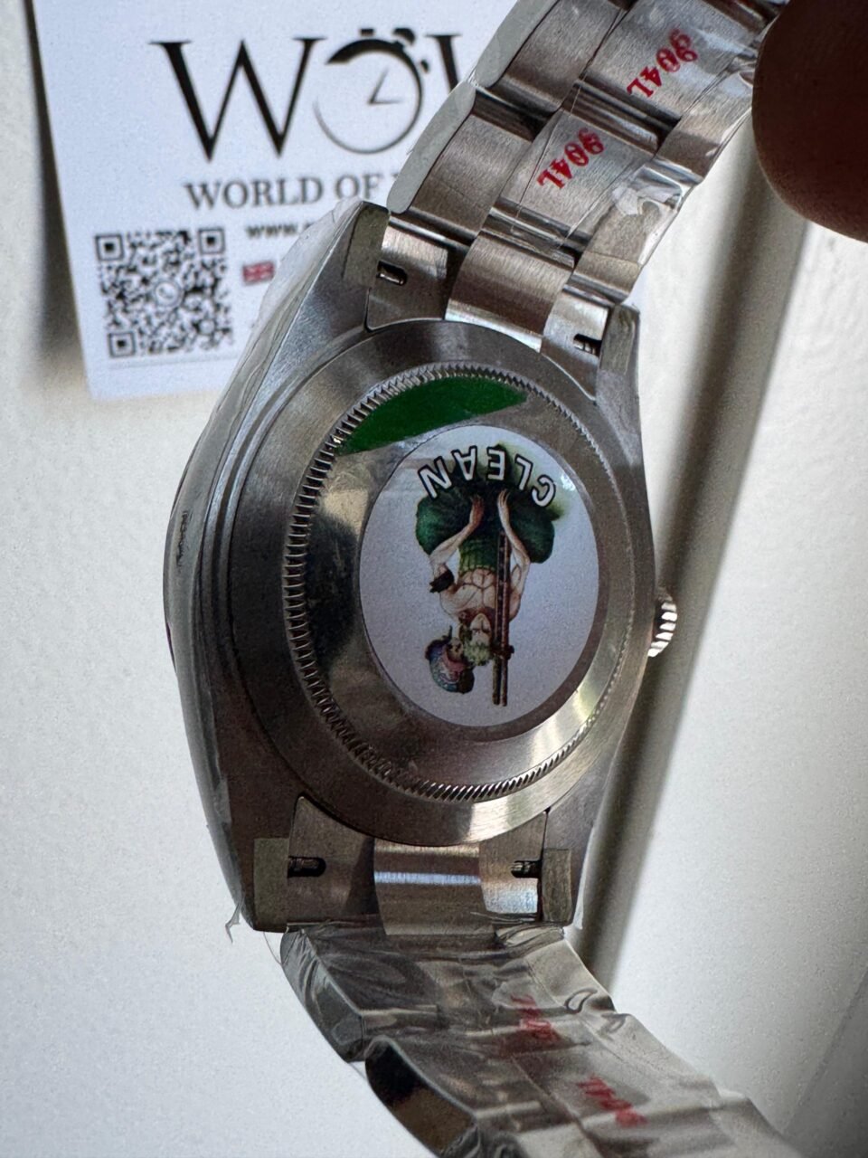 Datejust 41mm 126334 “Wimbledon” 904L SS Fluted Bezel Slate Dial on SS Oyster Bracelet Clean VR3235 - Image 9