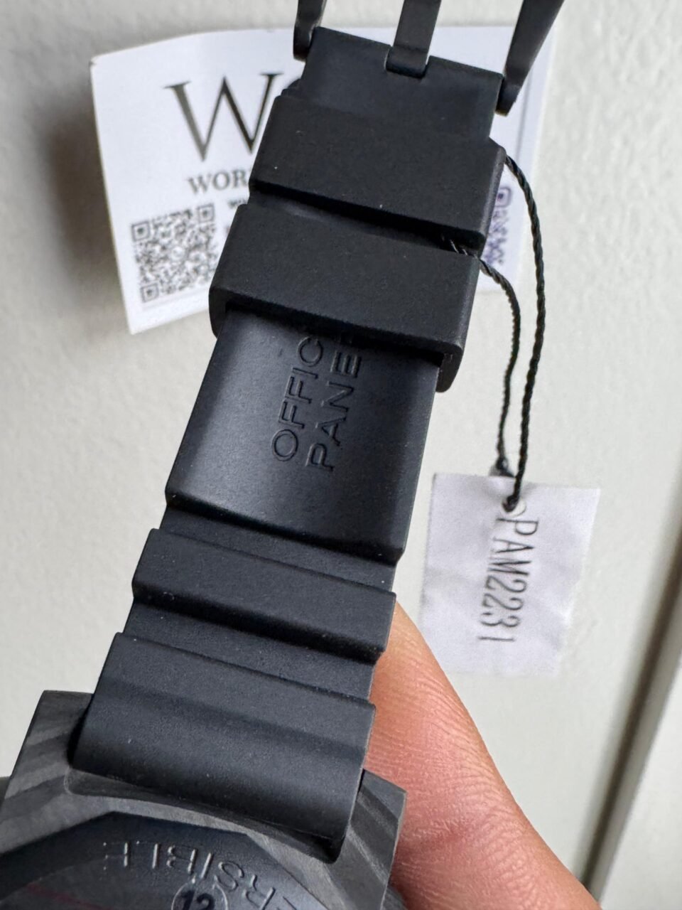 PAM2231 Carbotech 42mm VSF Best Edition Black Dial on Black Rubber Strap P.900 - Image 12