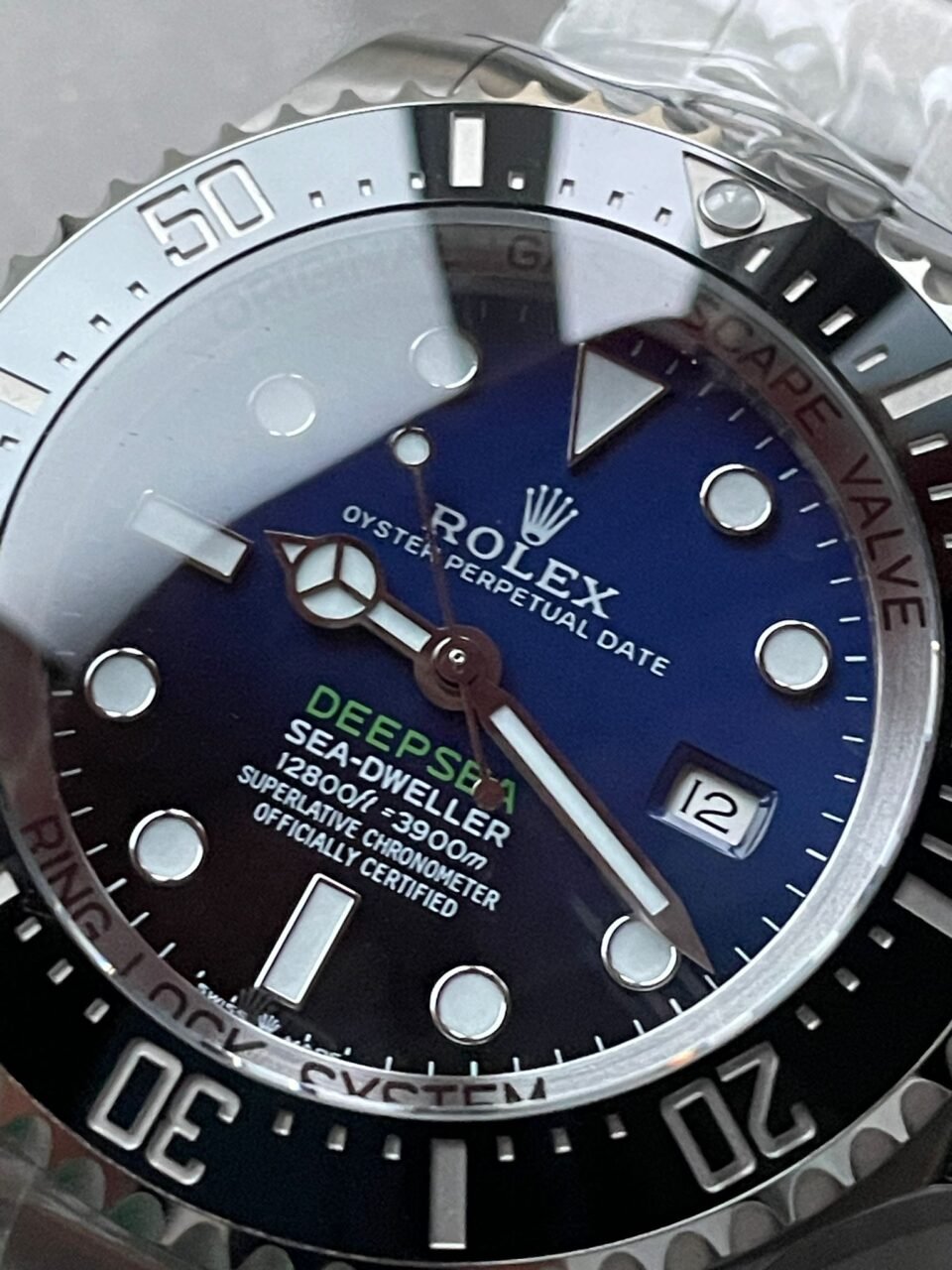 Sea-Dweller 126660 C+F Best Edition Blue Dial On SS Bracelet VR3235 - Image 4