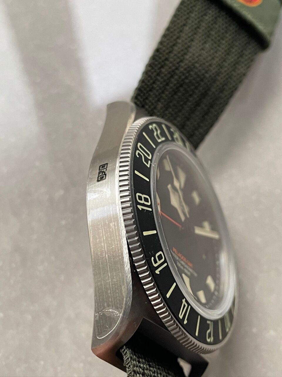 Pelagos M2542G247NU-0002 Ti M+F 1:1 V4 Best Edition Black dial Black Ceramic Bezel on Nylon Strap Miyota A2836 - Image 11