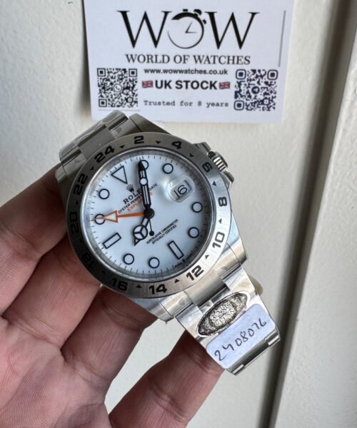 Explorer II 42mm 226570 904L SS Clean 1:1 Best Edition White Dial on Bracelet DD3285 CHS