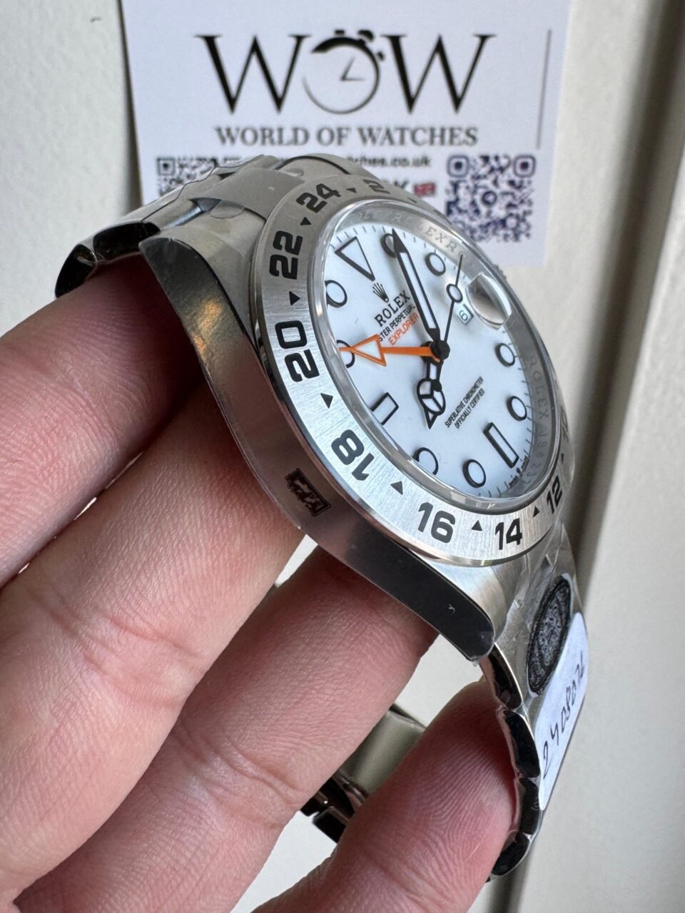 Explorer II 42mm 226570 904L SS Clean 1:1 Best Edition White Dial on Bracelet DD3285 CHS - Image 4